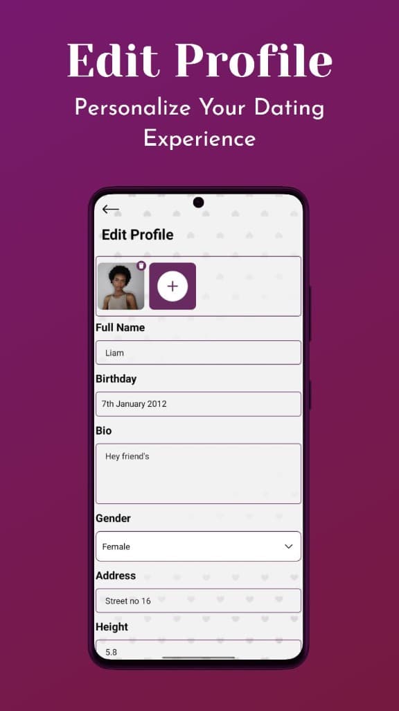 Afrimeets screenshot